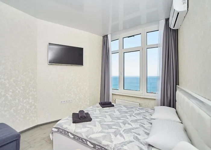 панорамный вид на море 44 жемчужина аркадия Apartmán Oděsa